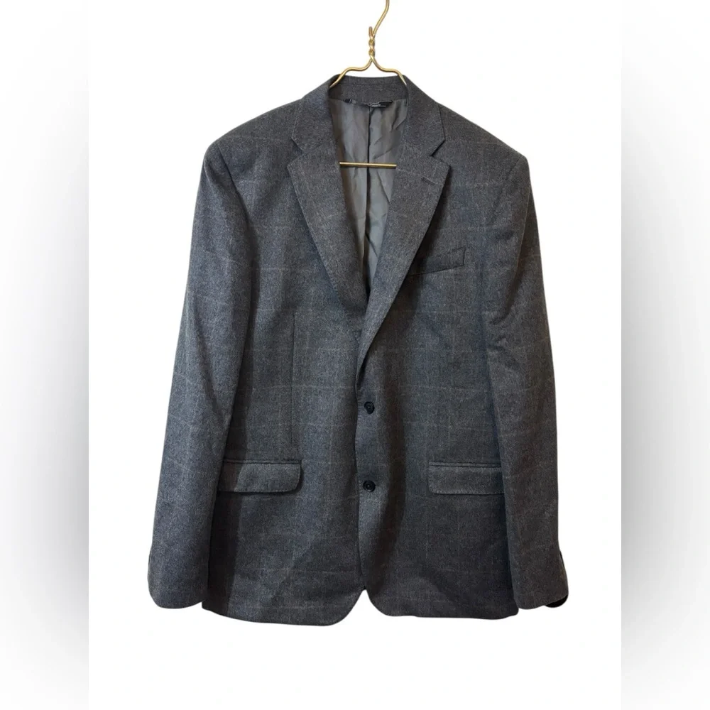 SAKS FIFTH AVENUE | cashmere blazer suit jacket 46L 46 L